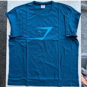 Gymshark Men's Teal Short Sleeve Tee